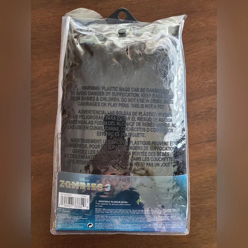 NWT Zombies 3 Willa Wig, Costume Accessory, Girls, 1pc - Picture 3 of 3